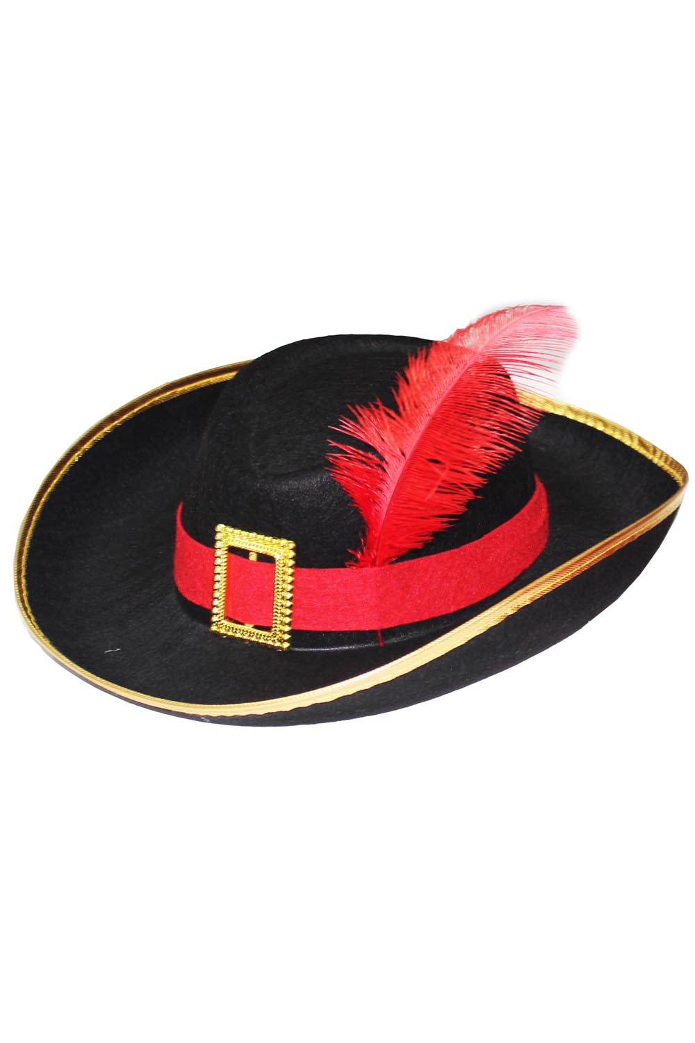 CAPPELLO MOSCHETTIERE BAMBINO NERO